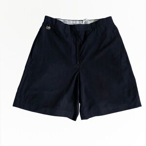 Liz Golf Blue Flat Front Shorts Size 10